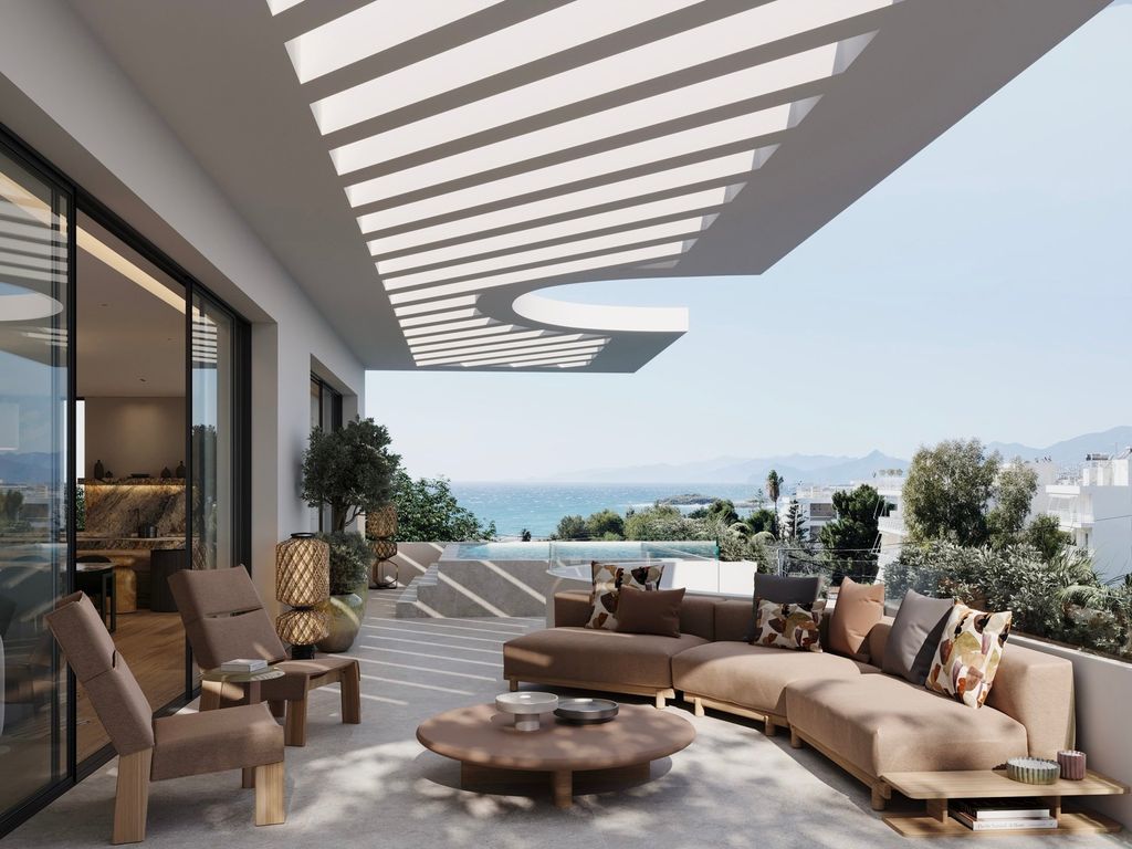Property photo 1 of 8 Sea View Luxury Penthouse With Private Pool For Sale In Voula, Athens Riviera