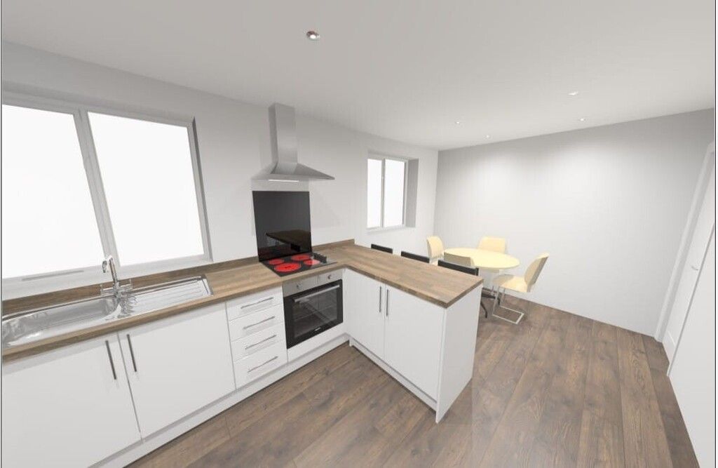 Property photo 3 of 6 Kitchen-Dining Room.