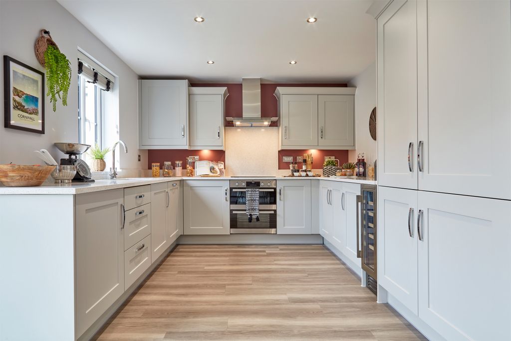Property photo 2 of 9 Open Plan Kitchen In The Kingsley 4 Bedroom Home