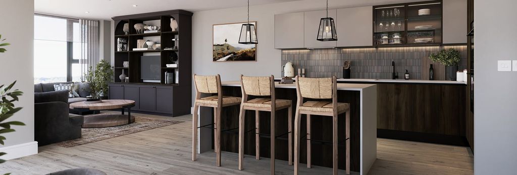 Property photo 1 of 5 An Interior Kitchen / Dining Image At Reading Riverworks