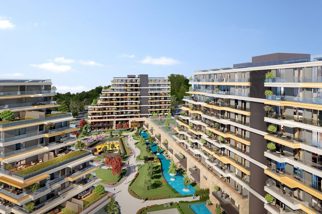 Property photo 1 of 17 Modern Apartments For Sale In Istanbul Asia - A Luxury Complex Of Residence Apartments