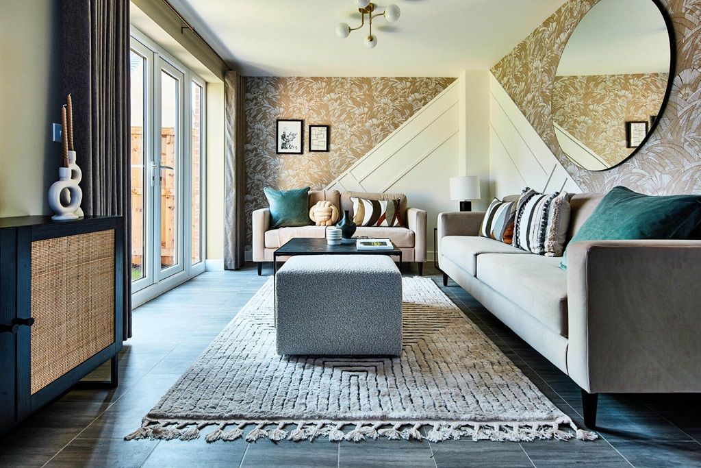 Property photo 1 of 12 Patio Doors Lead Out From The Lounge To The Garden - Typical Taylor Wimpey Home