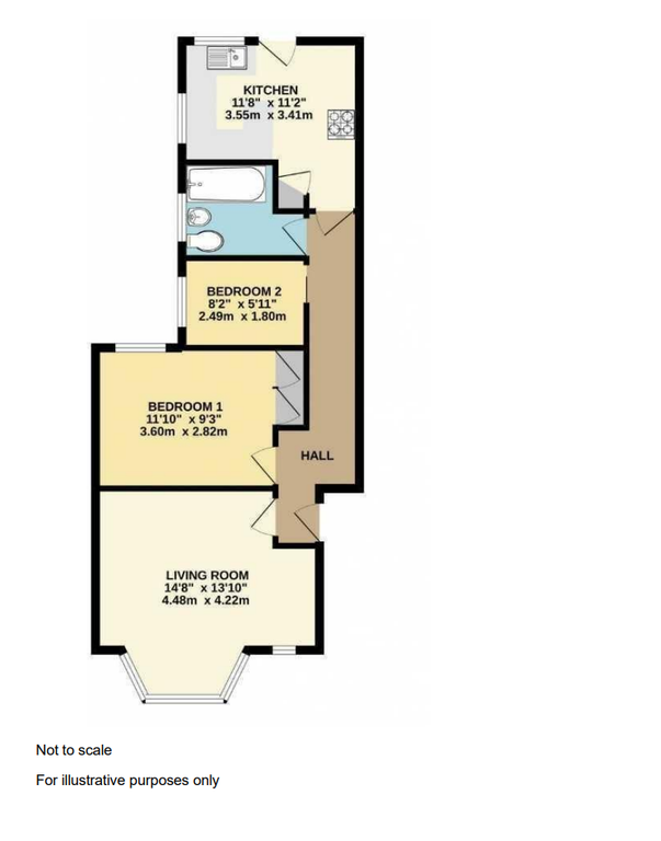 Property photo 2 of 7 205 Christchurch Avenue - Floorplan.Png