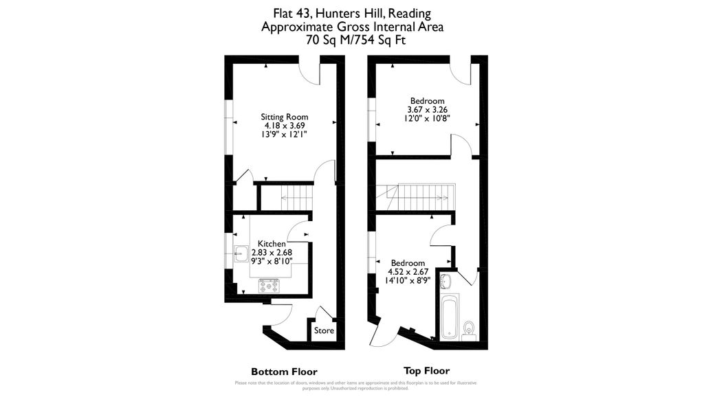 Property photo 2 of 4 Flat 43, Hunters Hill, Rg7 3Hl.Jpg