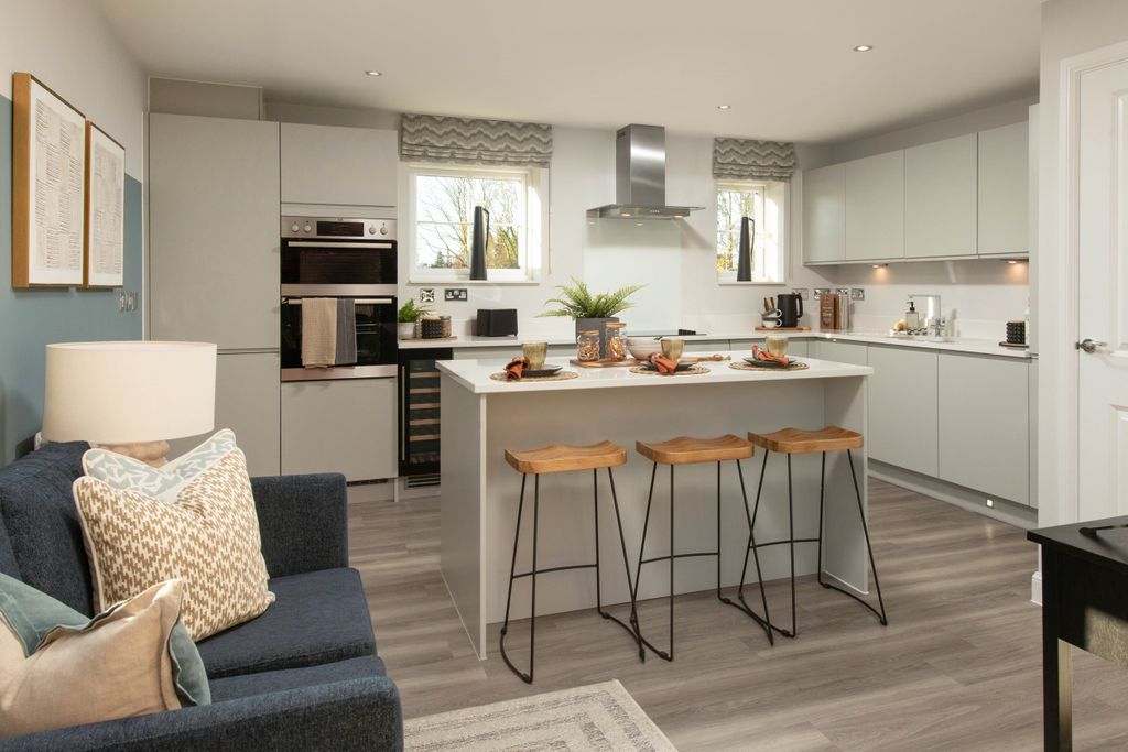 Property photo 2 of 9 Internal Image Of The Kitchen In The Alderney 4 Bedroom Home