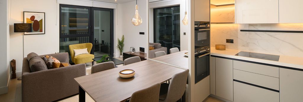 Property photo 3 of 5 An Interior Kitchen/ Living Room Image At White City