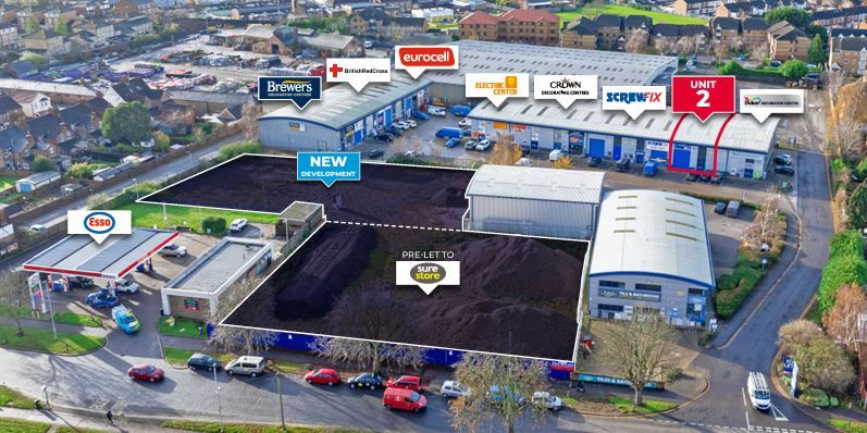 Property photo 1 of 2 New Build Warehouse Units To Let In Bedford Rab Commercial Property Agents