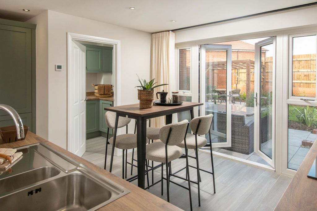 Property photo 3 of 8 Curborough Fields Wychwood Show Home Kitchen-Diner