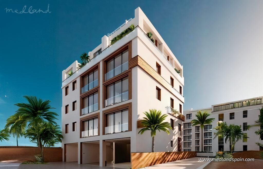 Property photo 1 of 15 Penthouse With 3 Bedrooms And Private Solarium, 70m From The Beach In Lo Pagán