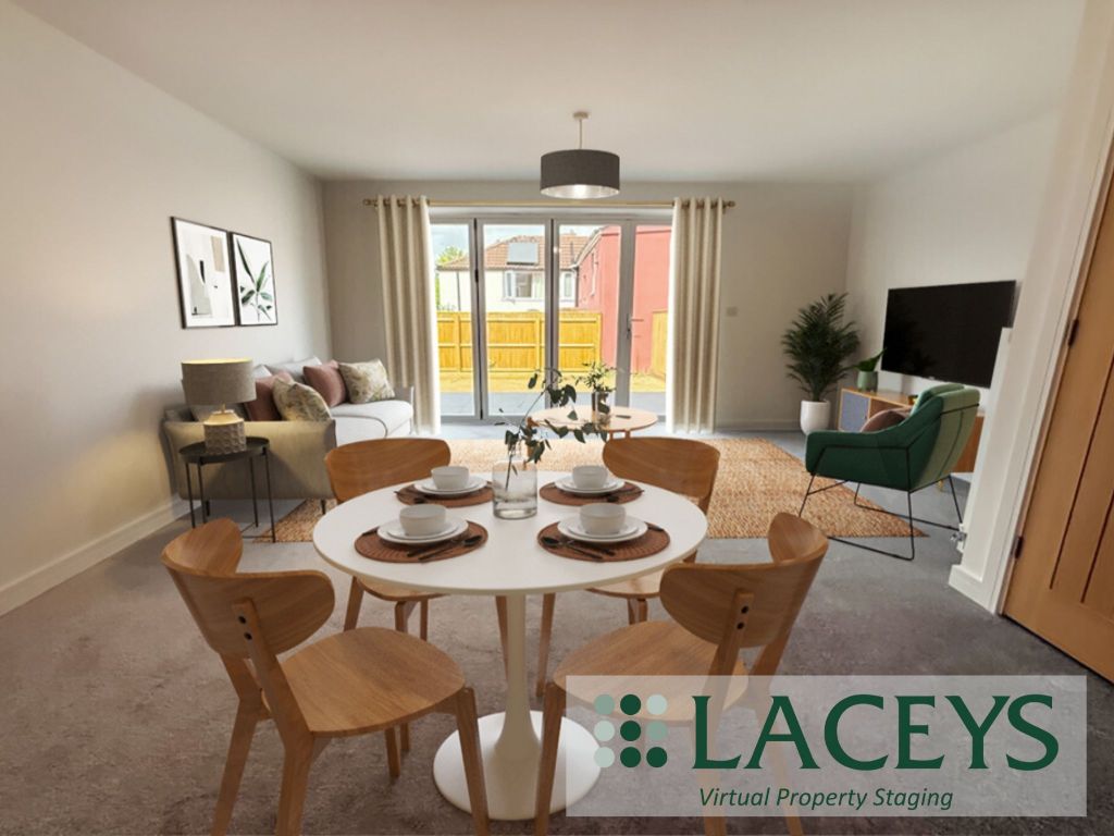 Property photo 1 of 20 Living /Dining Room- Virtually Staged.