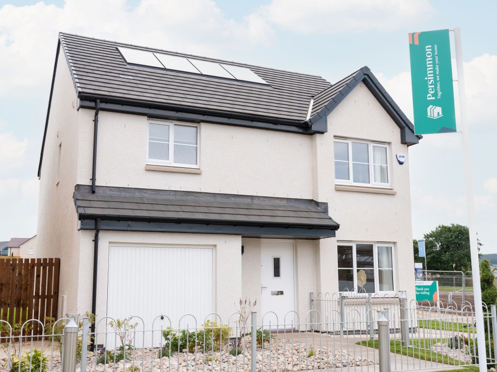 4 bed detached house for sale"The Balerno" at Balvaird Avenue, Scone PH2