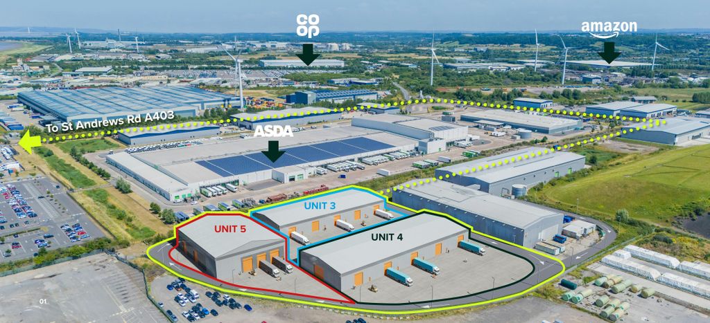 Property photo 1 of 4 245992 Unit 16 Access 18 Avonmouth Aerial Full Annotation.Jpg