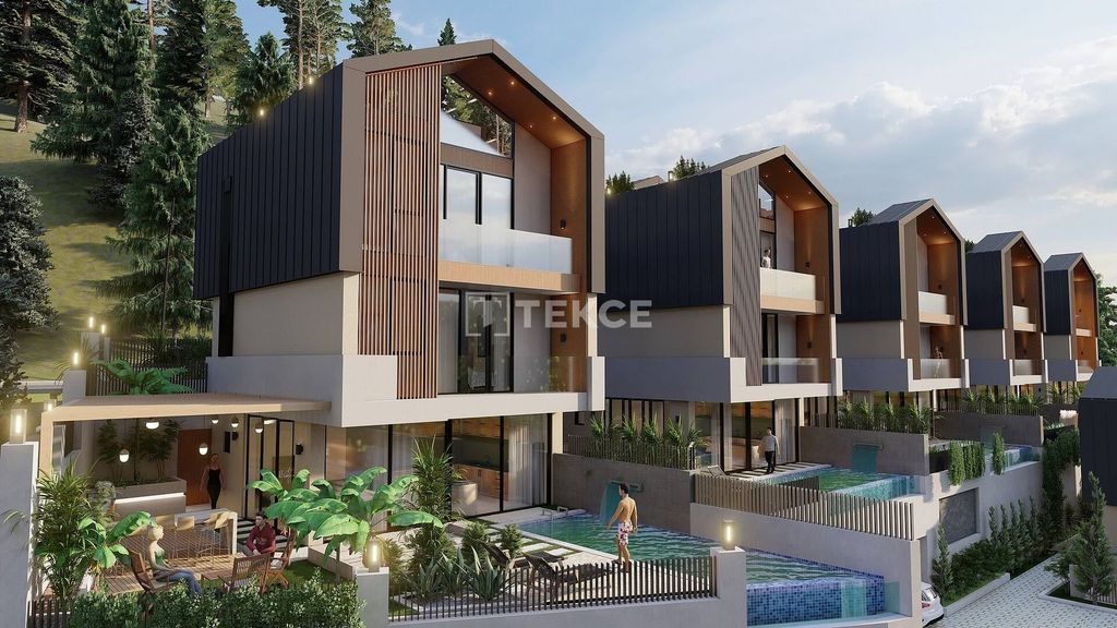 Property photo 1 of 34 Semi-Detached Villa Bektaş Alanya Antalya