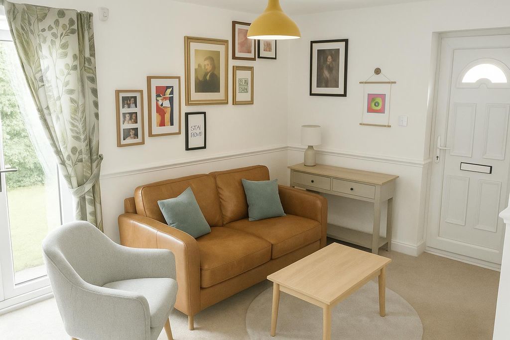 Property photo 2 of 7 Contemporary Living Room With Art Gallery.Png