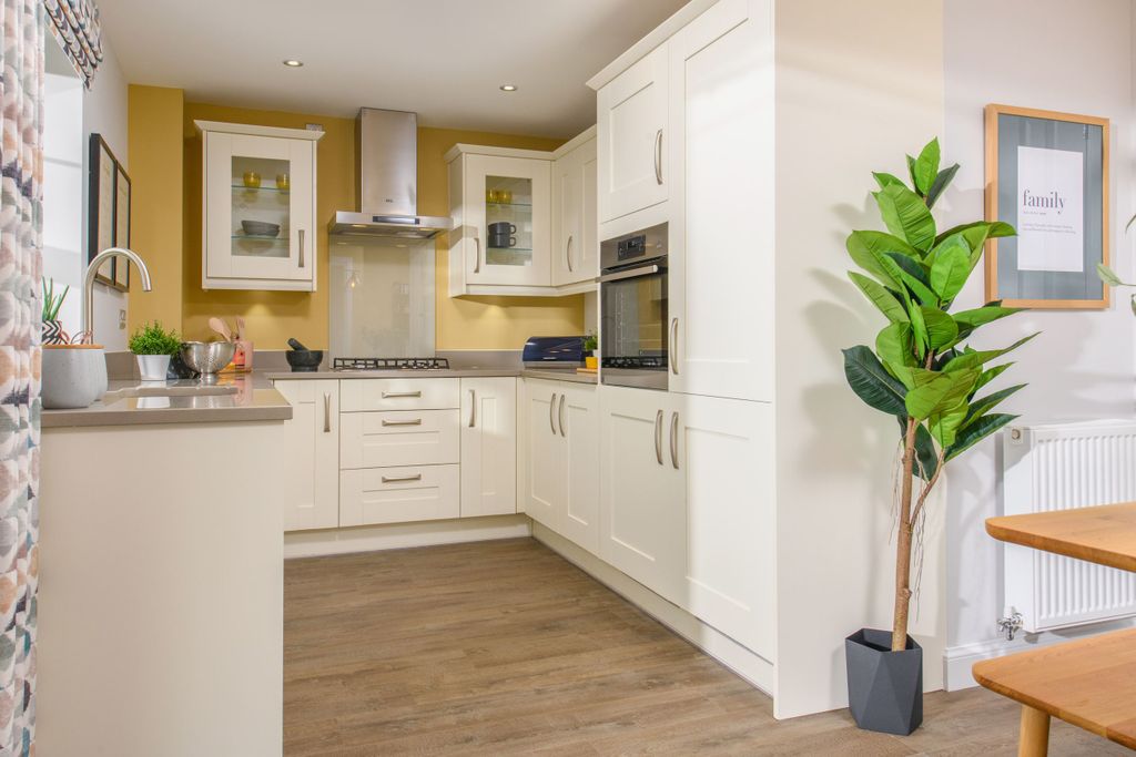 Property photo 3 of 8 Kitchen Diner Of Abbeydale 3 Bedroom Show Home