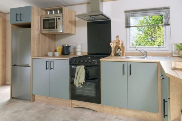 Property photo 3 of 5 Fully Integrated Kitchen In The Abi Willow For Sale At Hoburne Cotswold Reach, Gloucestershire