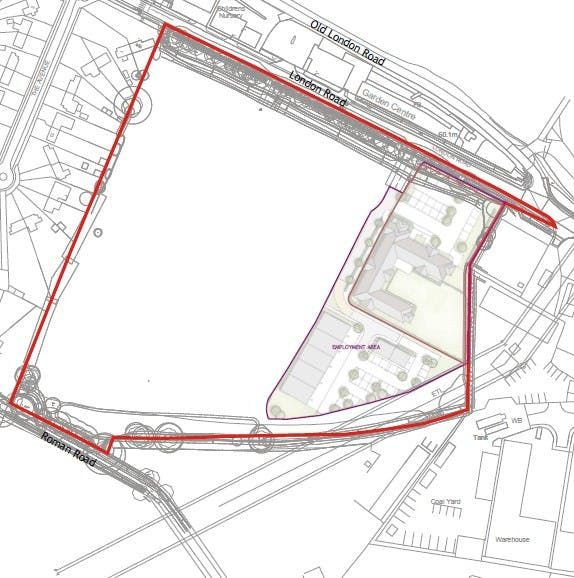 Property photo 2 of 5 Wheatley Commerical Land - Location Plan Annotated .Jpg