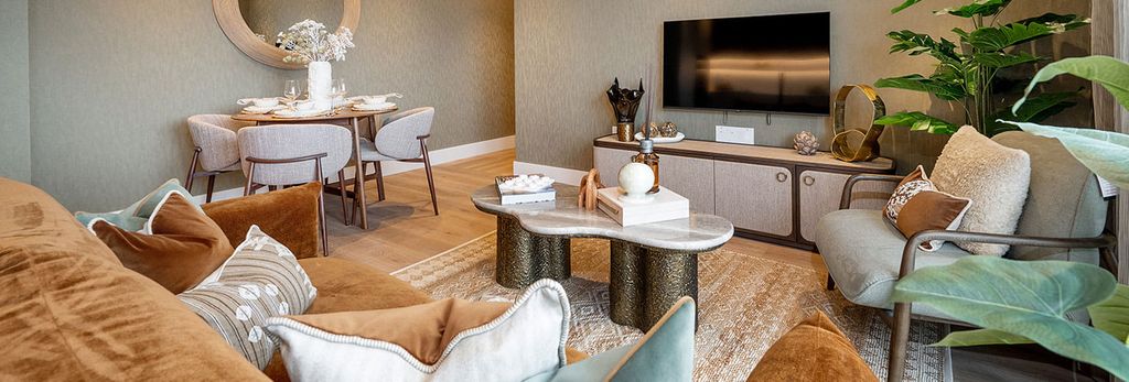 Property photo 2 of 5 Bow Green, 2 Bedroom Homes, Cosy And Spacious Light-Filled Living Area