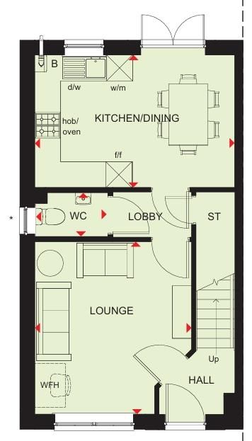 Property photo 2 of 3 Builders Floorplan