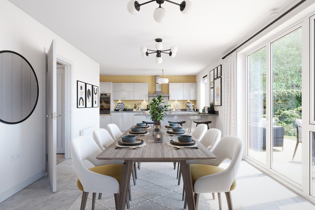 Property photo 3 of 13 A Sociable Dining Area With French Doors To The Rear Garden