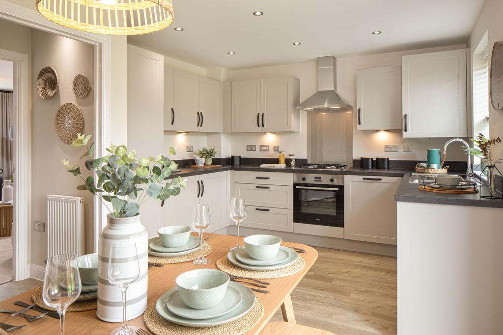 Property photo 1 of 9 Kitchen In The Archford 3 Bedroom Home