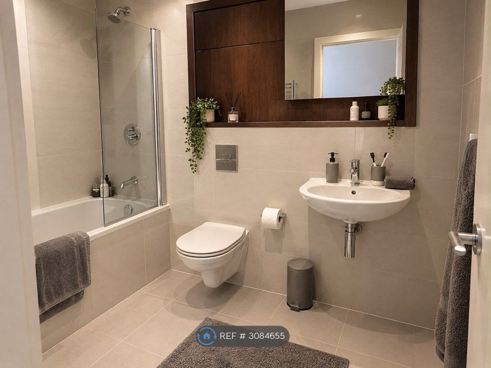 Property photo 3 of 8 Main Bathroom- Shower Over The Bath