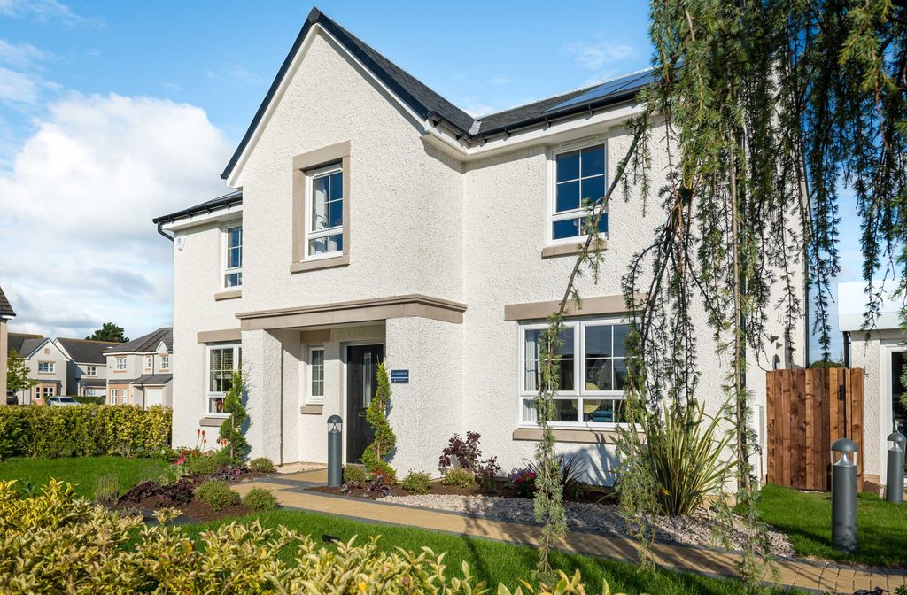 4 bed detached house for sale"Glenbervie" at Cairneyhill Road, Crossford, Dunfermline KY12