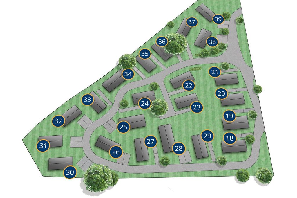 Property photo 3 of 3 Merley Phase One Plot Numbers Rectangle.Jpg