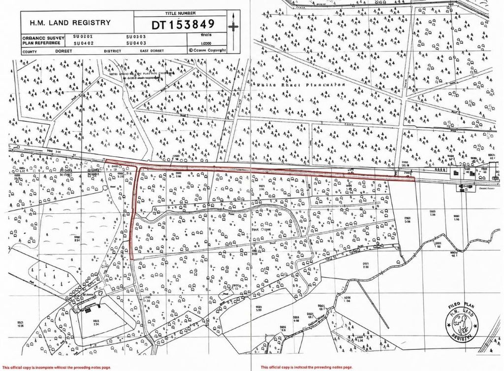 Land for saleThe Track At, Uddens Drive, Clayford, Colehill, Dorset BH21