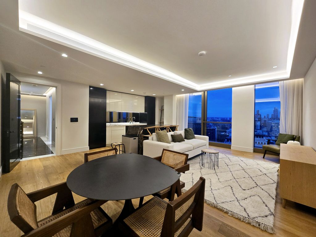 Property photo 1 of 16 Nelsons Are Proud To Present This Luxurious Two Bedroom Two Bathroom Apartment Situated Perfectly Within Belvedere Gardens, Part Of The Southbank Place Development Near Waterloo.