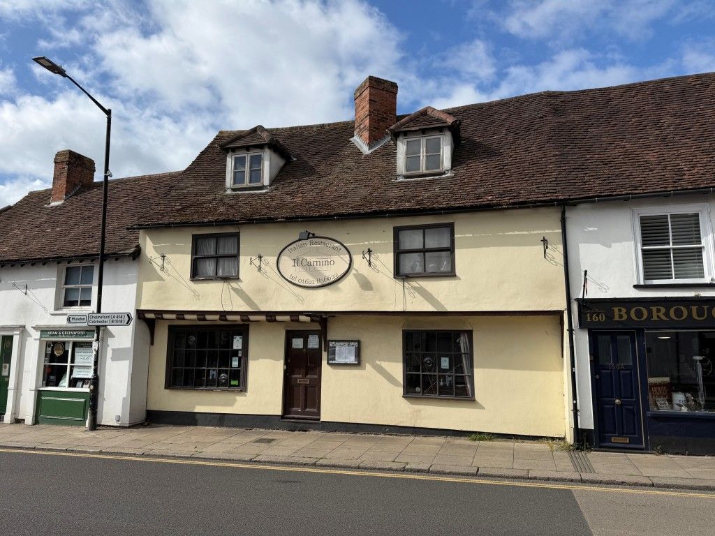 Property photo 1 of 14 Front Elevation Of The Restaurant And Flat On Maldon High Street