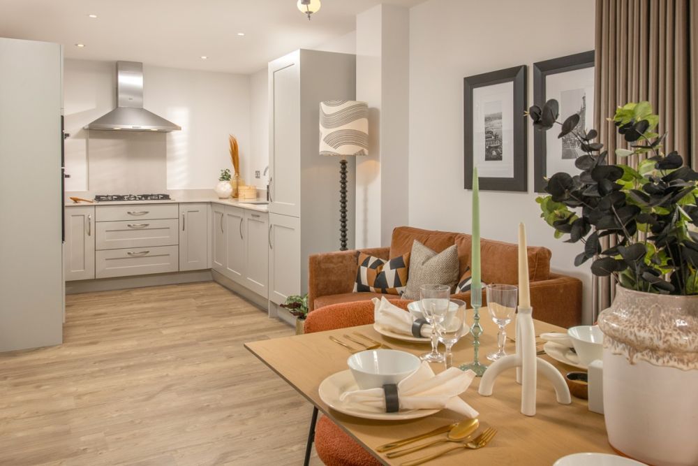 Property photo 2 of 10 2 Crest Nicholson At Branston Locks The Windsor Internals Kitchen