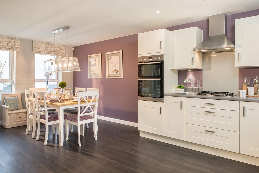 Property photo 2 of 9 Kitchen Dining Room In The Thornton 4 Bedroom Detached Home