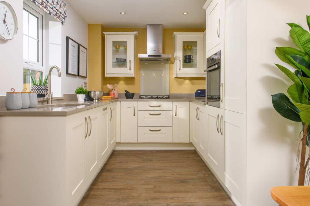 Property photo 2 of 9 Fitted Kitchen In Abbeydale 3 Bedroom Show Home