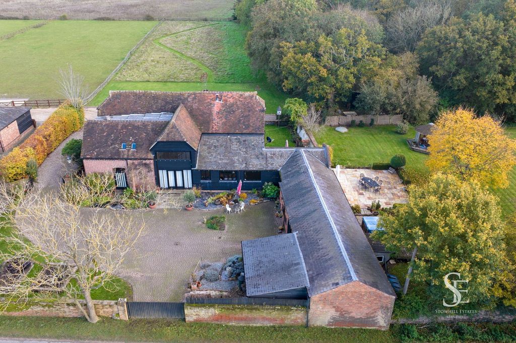Property photo 2 of 27 Aerial Of Barn Front