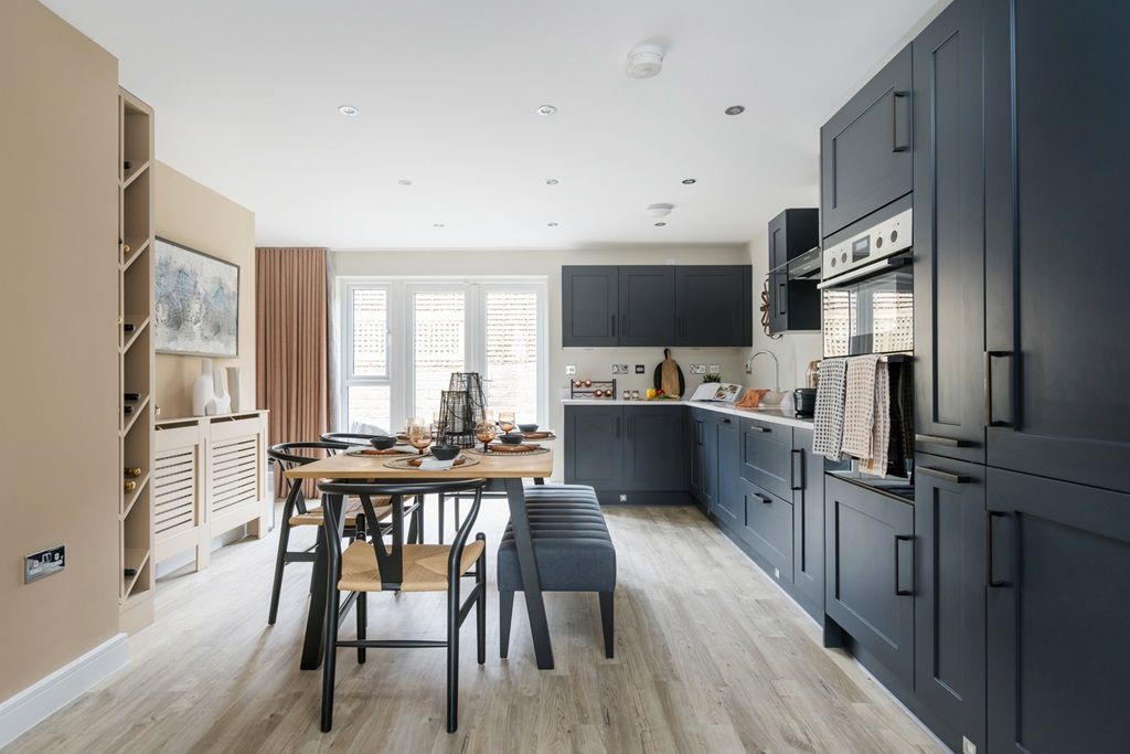 Property photo 3 of 13 Double Doors Lead Out From The Kitchen To The Garden