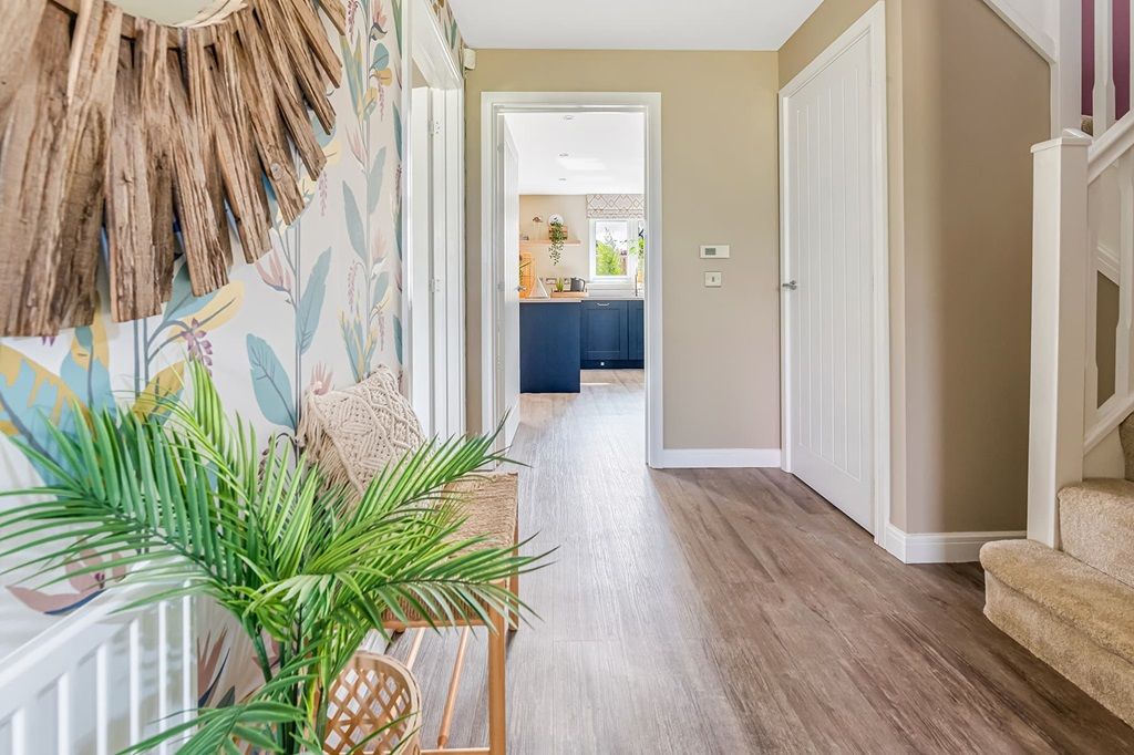 Property photo 3 of 13 Bright Hallway With Under Stair Storage