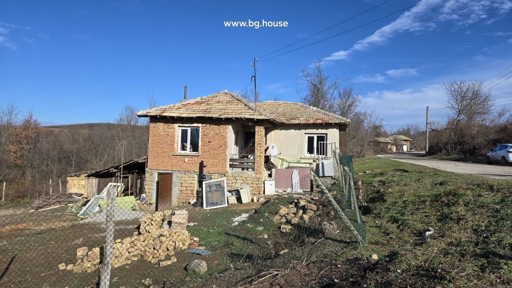 Property photo 1 of 30 Exterior View Of A Traditional Bulgarian House Showing Stone Lower Walls And Brick Upper Walls With A Tiled Roof