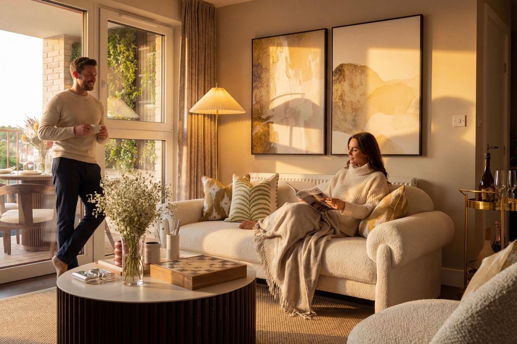 Property photo 1 of 6 Couple In Living Room