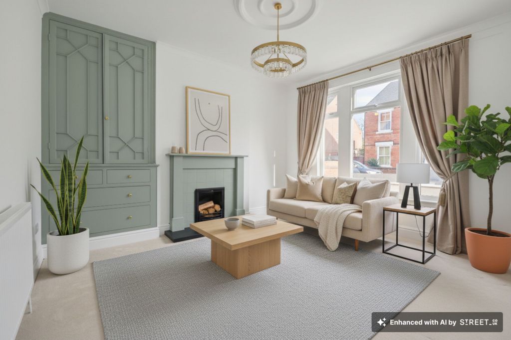 Property photo 3 of 36 Front Room (Digitally Staged)