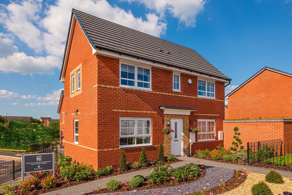Property photo 1 of 10 Exterior View Of Our 3 Bed Ennerdale Show Home