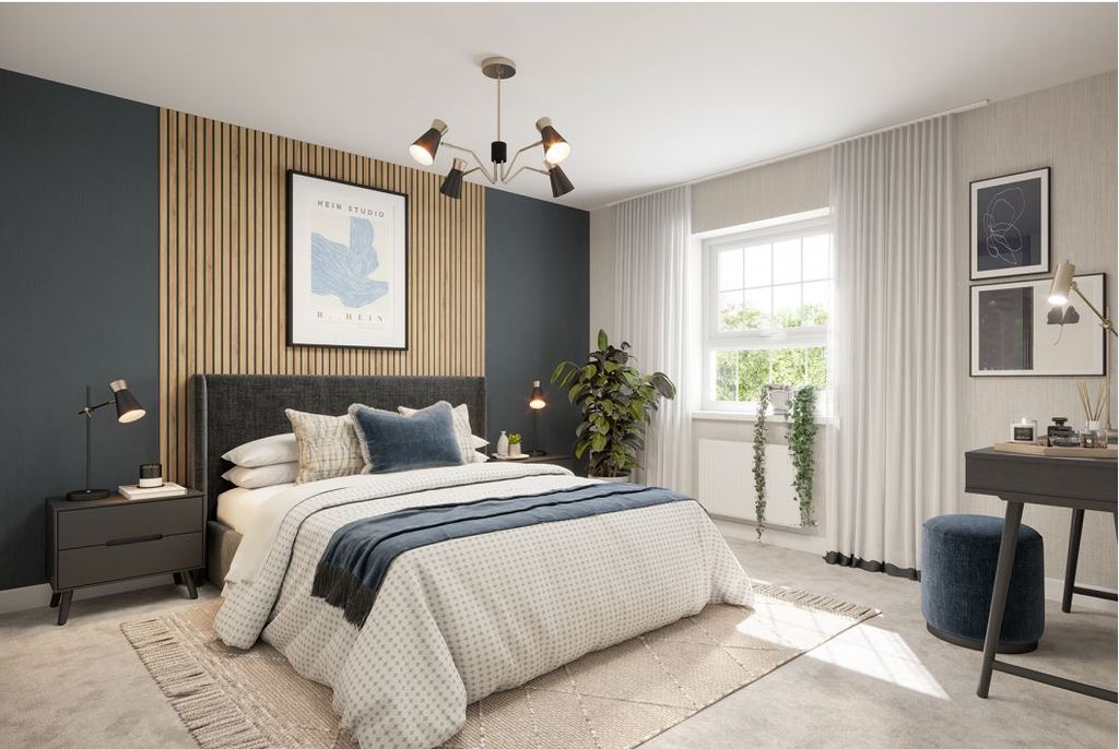 Property photo 3 of 4 Exeter CGI Bedroom 2