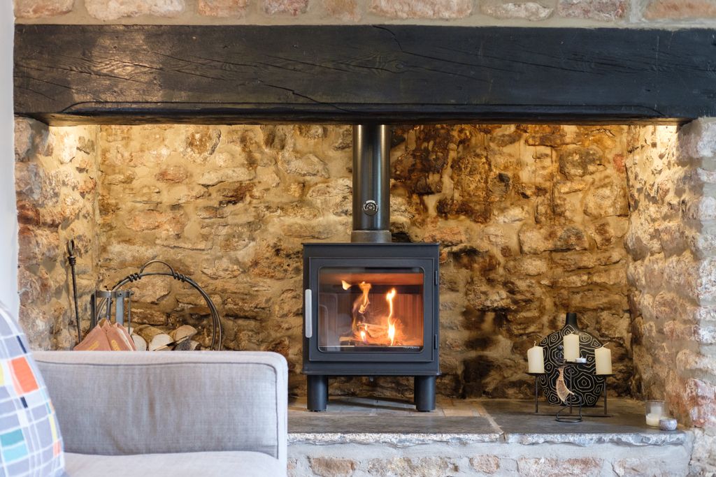 Property photo 3 of 19 Open Fireplace