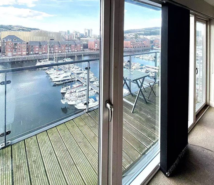 Additional image 8 of 2 bed flat to rentApartment, Meridian Wharf, Trawler Road, Maritime Quarter, Swansea SA1