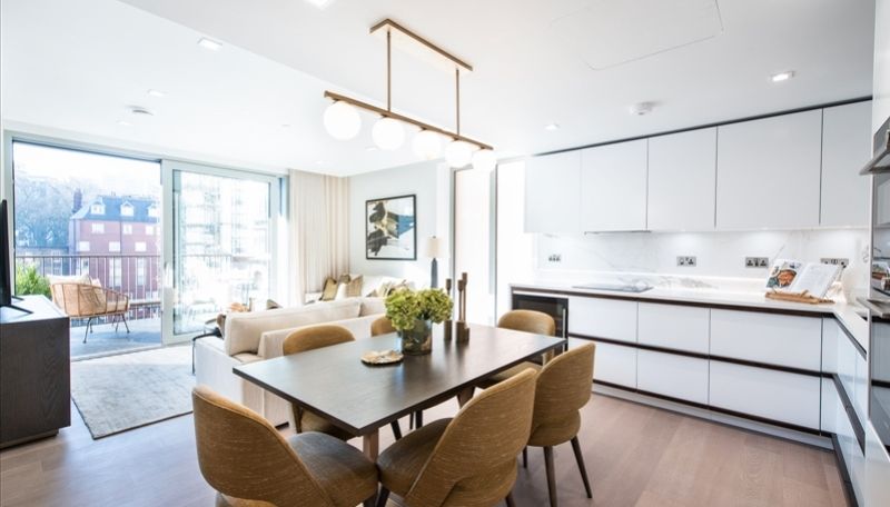 Property photo 3 of 35 Open Plan Reception And Kitchen