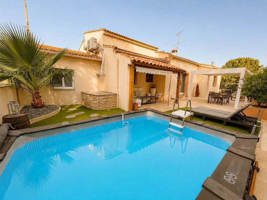 Property photo 1 of 20 Le Luc – Single-Story Villa 107 m² – 3 Bedrooms – Pool – Garage