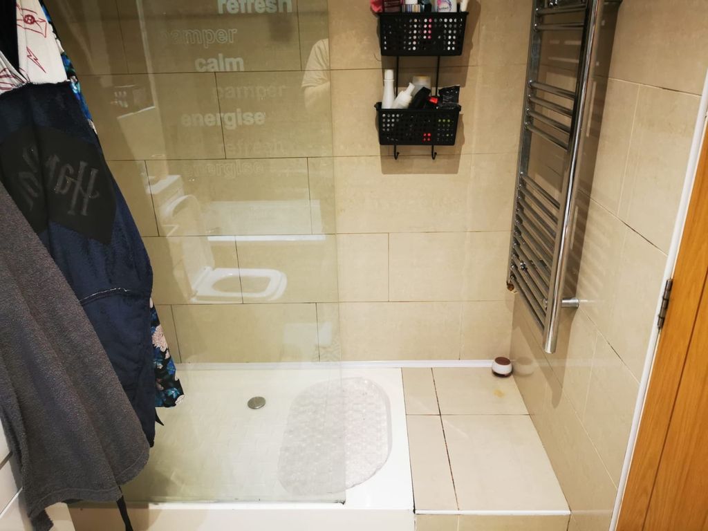 Property photo 3 of 15 Contemporary Tiled Bathroom With A Walk-In Shower,...