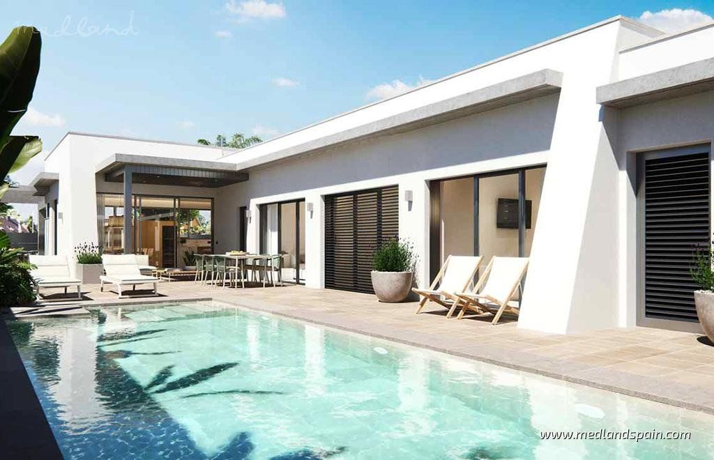 Property photo 1 of 15 Villa On One Level In San Javier With 3 Bedrooms And Private Pool