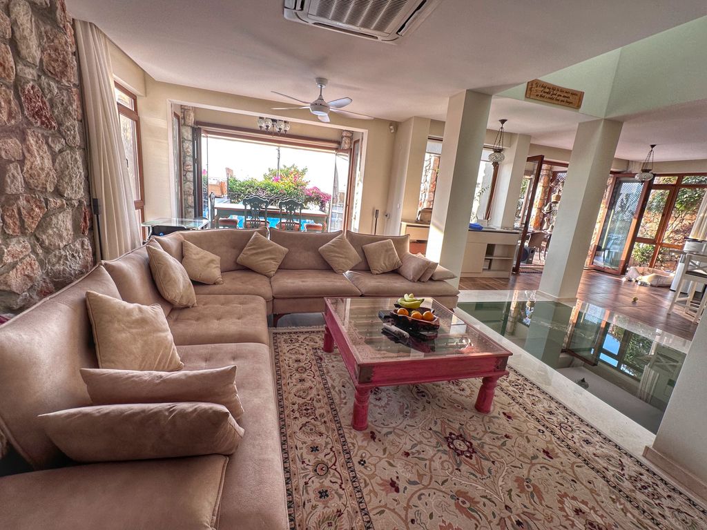 Property photo 3 of 25 Unique Faralya Villa- Ground Floor Lounge Area
