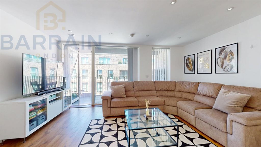 Property photo 2 of 12 2 Bedroom For Sale At Mahindra Way, Beckton, E6 By Barrain London Estate Agency (Living Room)